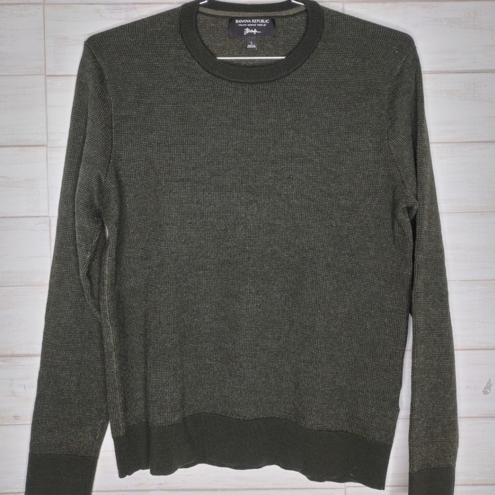 BANANA REPUBLIC Baruffa Merino Extra Fine Italian Wool Sweater